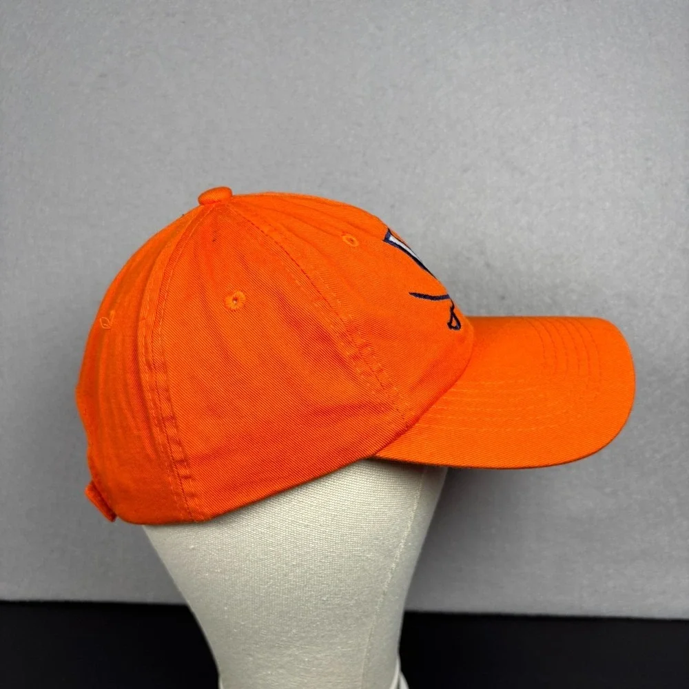 University of Virginia Cavaliers Orange Baseball Cap UVA Hat Unisex Adult OSFM